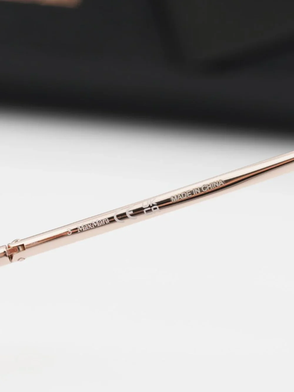 Max Mara MM5118-B 028 Square Eyeglasses - Rose Gold 58mm